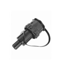 No Spill Fuel Spout - Black